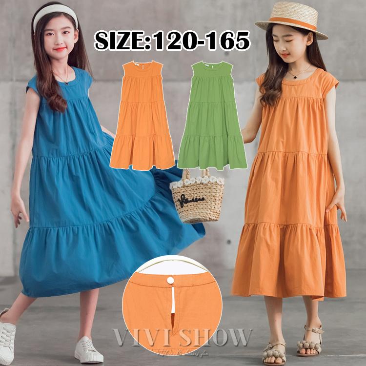 子供服 ワンピース 韓国子ども服 キッズ 女の子 夏服 半袖 綿 子供