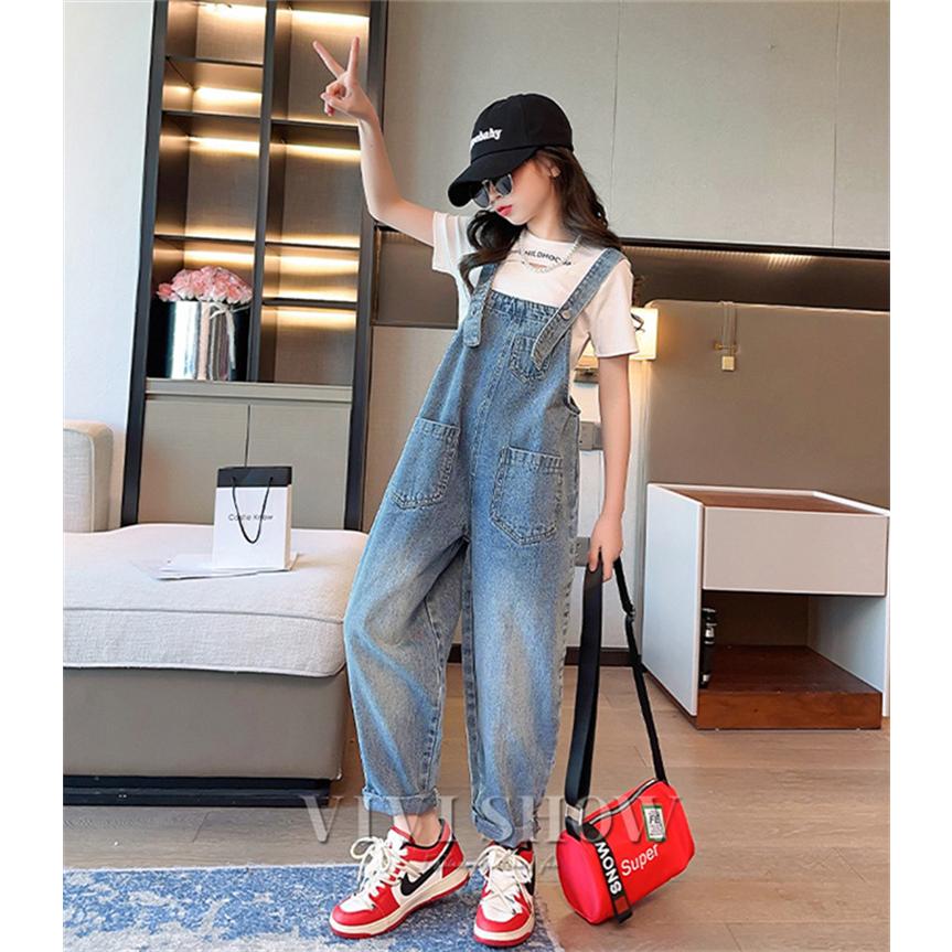 サロペット オーバーオール キッズ 女の子 パンツ ジュニア 子供服