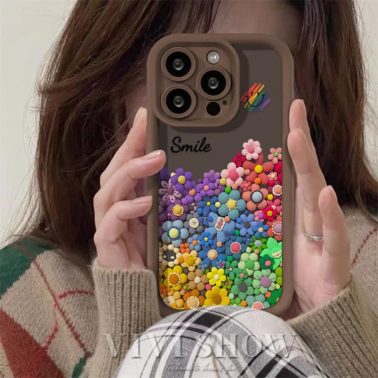 iphone ケース 花 スマホケース クリア スマホカバー フラワー