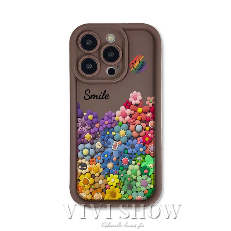 iphone ケース 花 スマホケース クリア スマホカバー フラワー