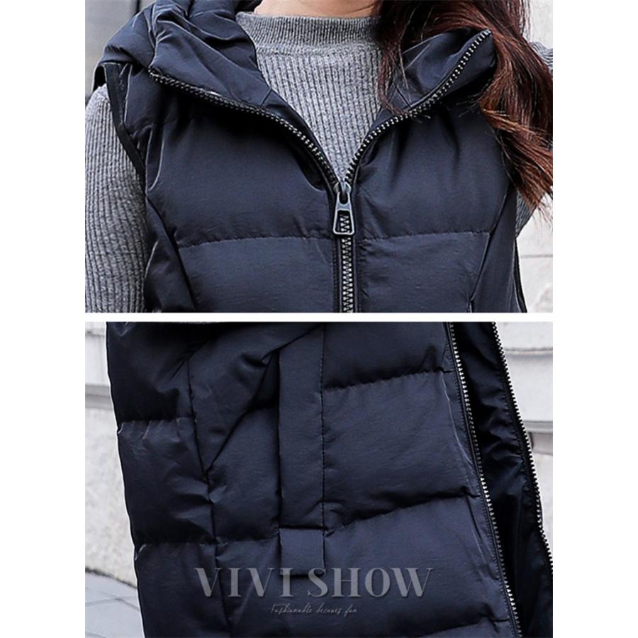 45rpm ダウンベスト インディゴ　レディース 中綿ベスト レディース ダウンベスト ロング丈コート ダウンジャケット