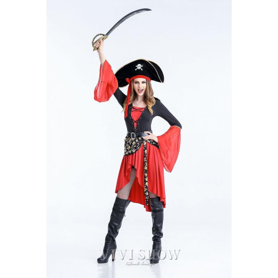 女海賊 ハロウィン コスプレ 海賊 王女 カリブ海 魔女 悪魔 衣装 