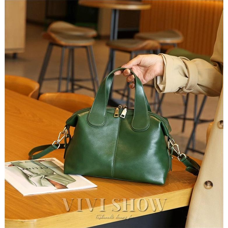 本革 ショルダーバッグ バッグ カバン 牛革 革 レディース レザー 女性 皮 財布 大きめ A4 バッグ 軽い 肩掛け 旅行バッグ ハンドバッグの画像