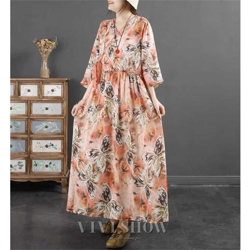 ワンピース 春夏 ワンピ ロングワンピース レディース 総柄 花柄