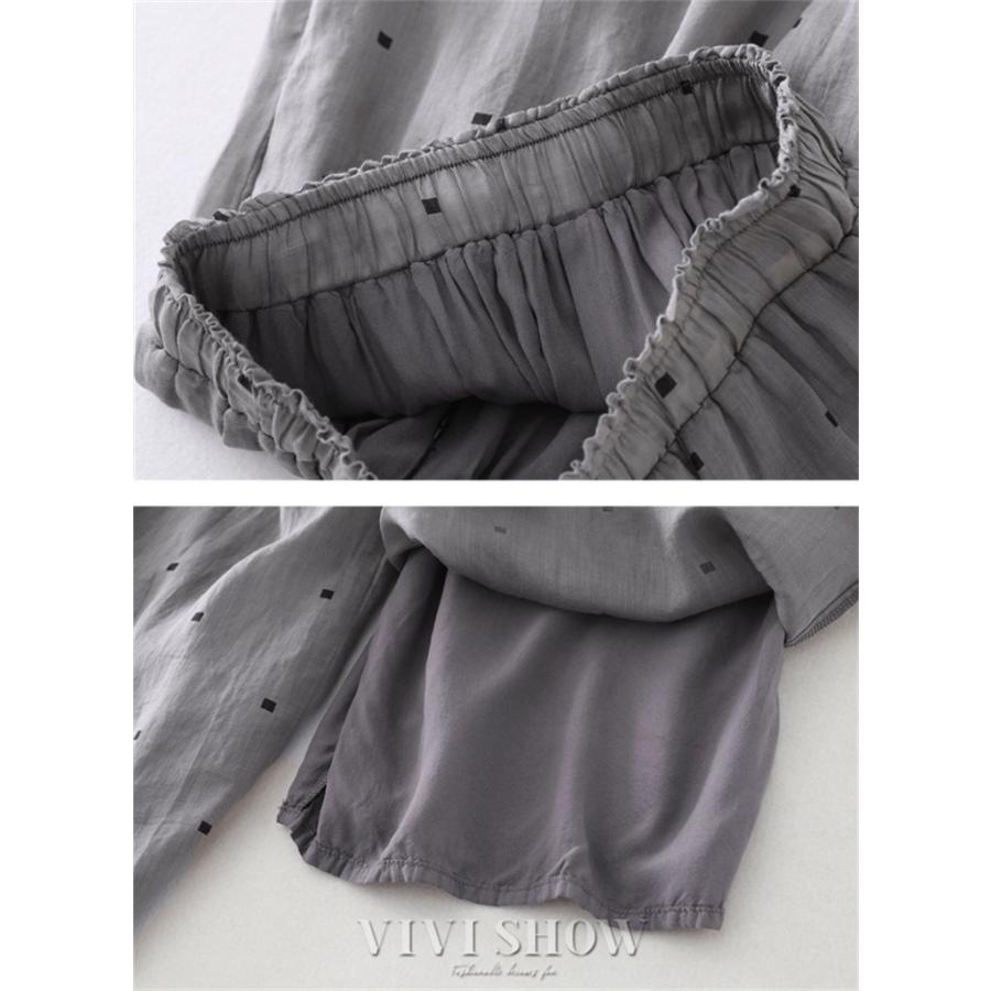 【美品】me. ミードット 綿麻 コットンリネンワイドギャザーパンツ ドット柄 楽天市場】ohana(オハナ)綿麻ドットワイドギャザーパンツ(3色