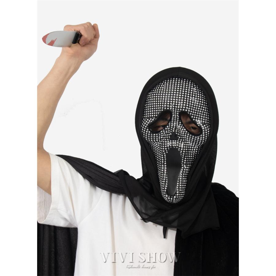 ハロウィン ゴースト お面 仮面 お化け屋敷 肝試し コスプレ