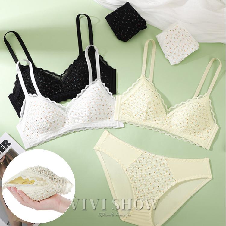 女の子 ファーストブラ ジュニア向け ブラ ショーツ セット 上下セット