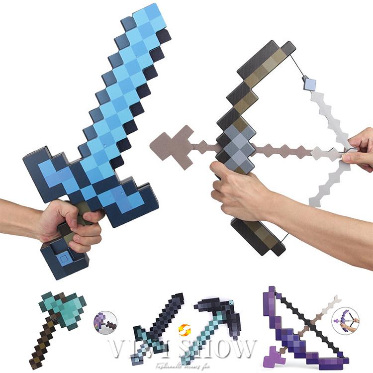マインクラフト風 エンチャントの剣 コスプレ 武器 仮装グッズ