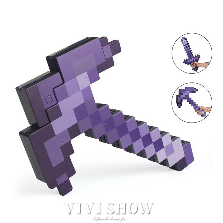 マインクラフト風 エンチャントの剣 コスプレ 武器 仮装グッズ
