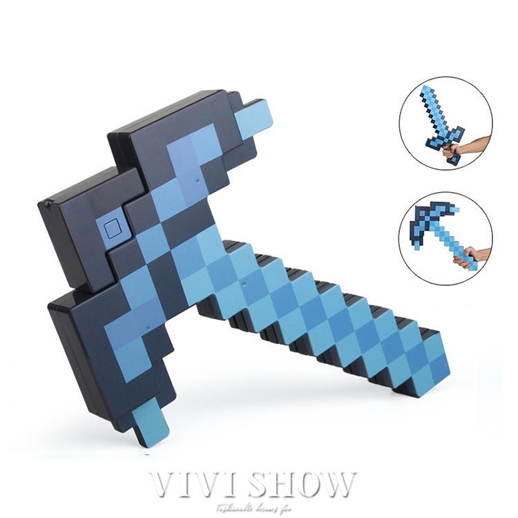 マインクラフト風 エンチャントの剣 コスプレ 武器 仮装グッズ