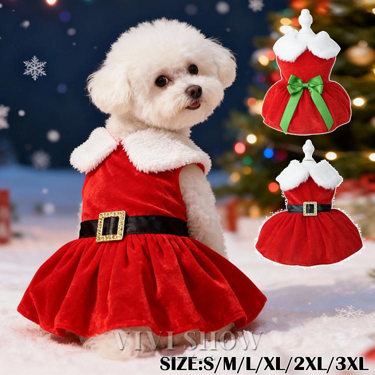 ペット服 クリスマス 犬服 犬の服 ペットウェア サンタクロース 秋 冬 