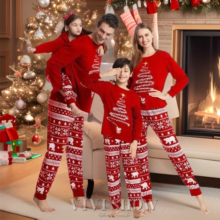 ルームウェア パジャマ クリスマスウェア ファミリーセット ファミリー
