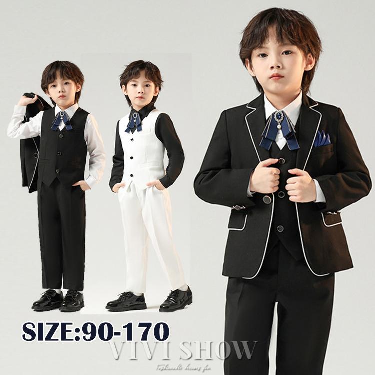 小学生 男子 卒業式 男の子 スーツ 結婚式服装 子供 発表会 入学式