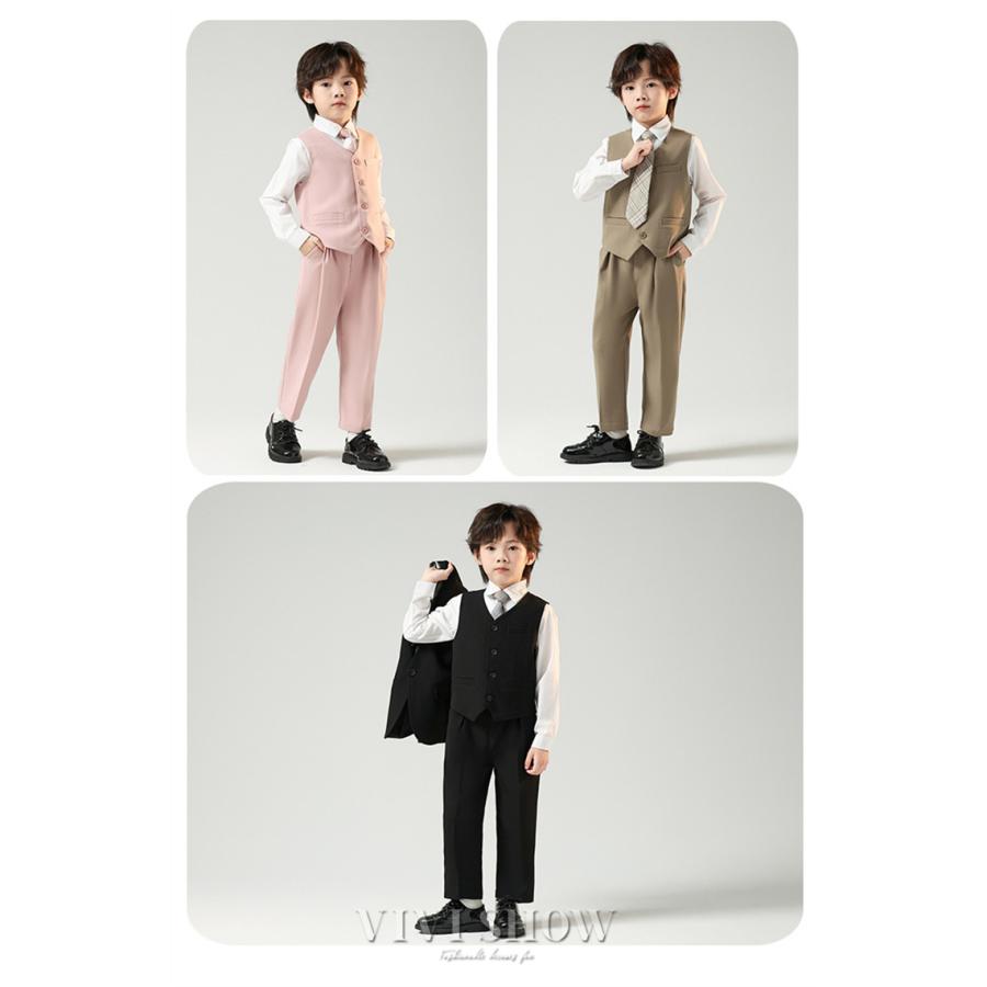 フォーマル スーツ 子供スーツ 男子 卒業式 豪華セット 子ども服