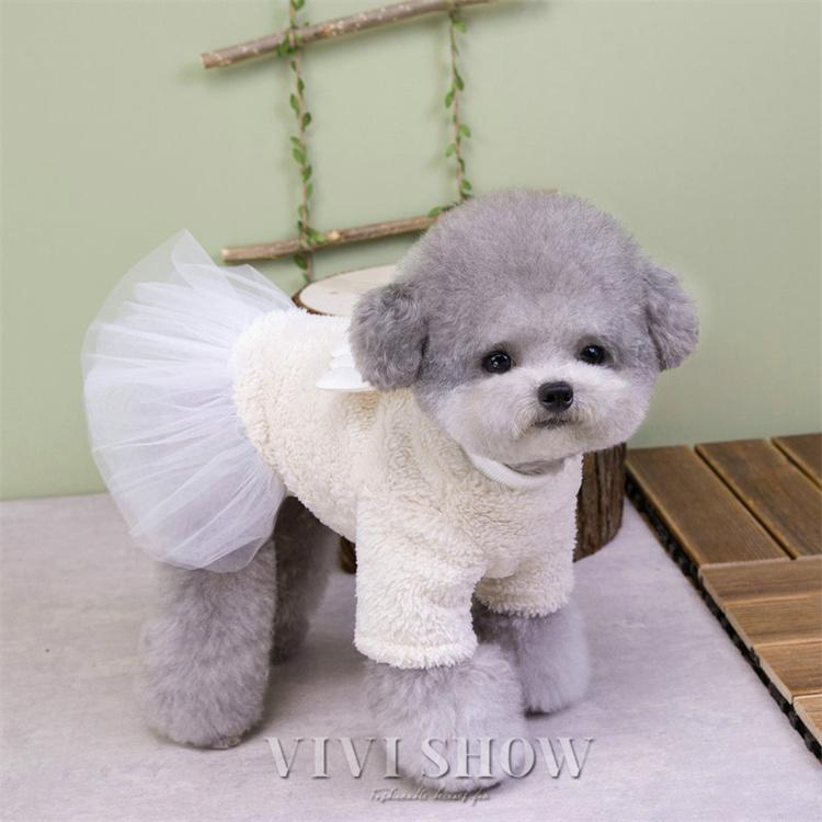 犬 服 ワンピース 犬ドレス 中小型猫犬洋服 ペット服 おしゃれ 可愛い
