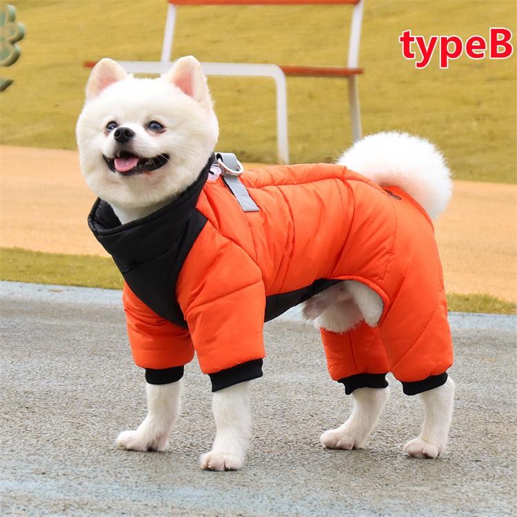 犬服 ジャケット冬 暖かい ダウン風ジャケット ドッグウェア 着せ