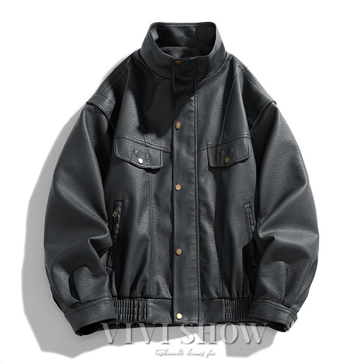 革ジャン メンズ レザージャケット ファッション ライダースジャケット