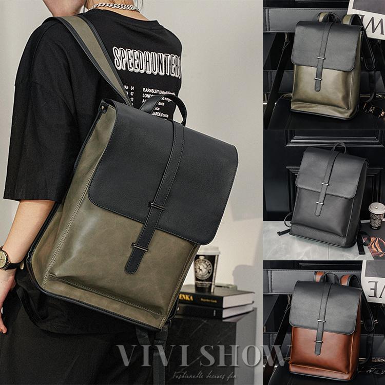 リュック メンズ リュックサック pu革 デイパック ビジネス バック