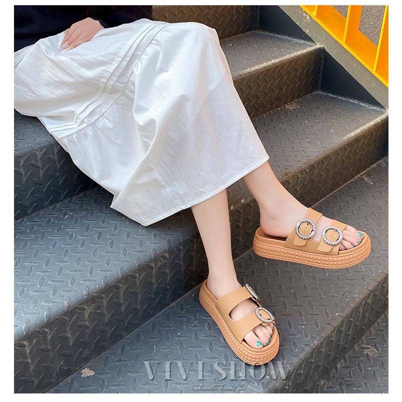 厚底スリッパ レディース サンダル おしゃれ 新品 スリッパ 女性 大人