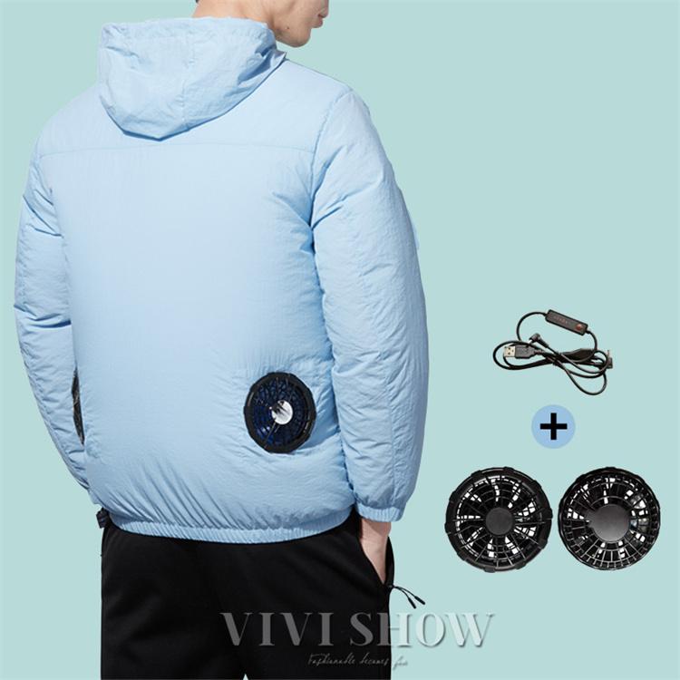 空調作業服 長袖 空調ウェア 父の日 ファン 水冷服 空調ウェア