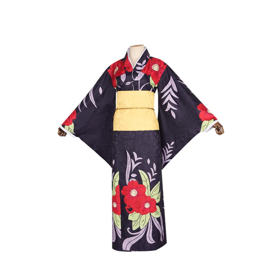 鬼滅の刃 非公式/二次創作】 鬼の月 珠世 たまよ 着物 和服 コスプレ