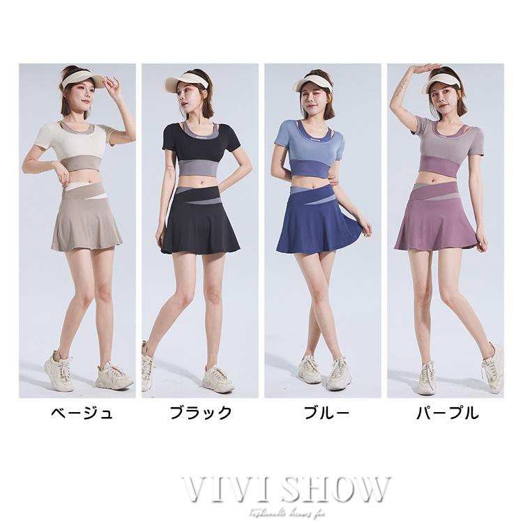 テニスウェア スカート レディース ワンピース ランニングウェア