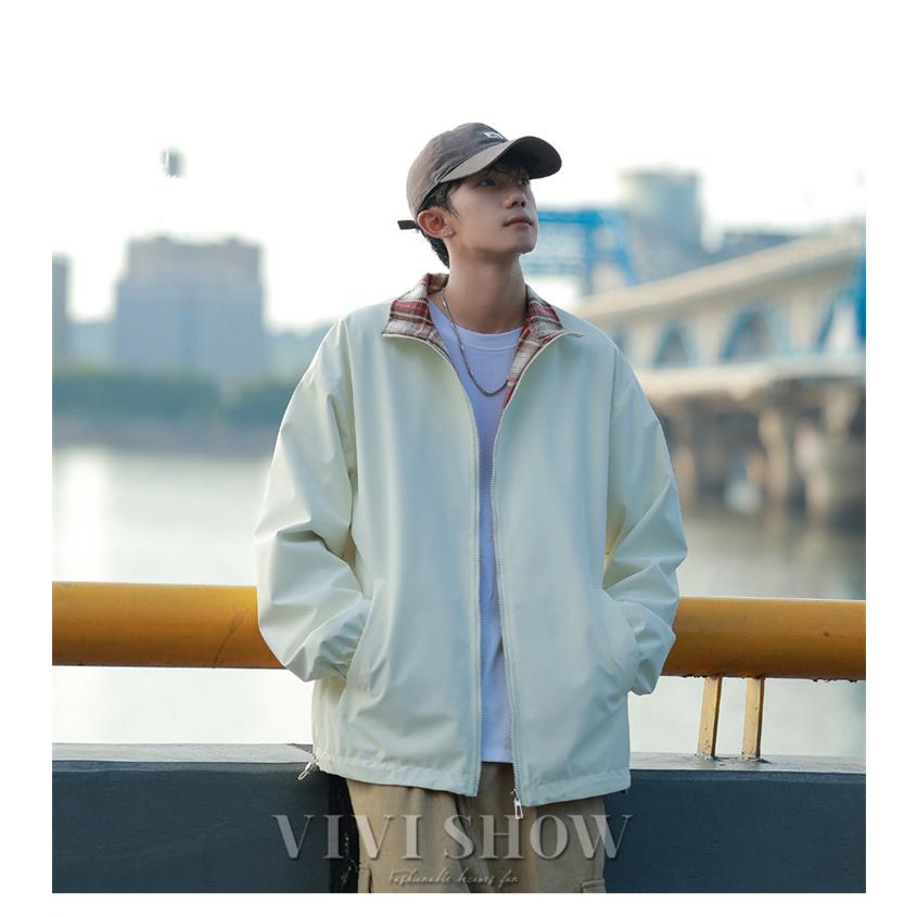 【新品・未使用・即発送】VESP PULLOVER JACKET チェック　L ジャケット メンズ アウター ジャンパー ブルゾン チェック柄