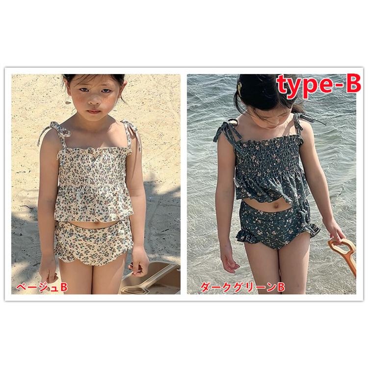 まいちゃん☆美品☆メゾピアノ　セパレート水着　140 3点セット まいちゃん☆美品☆メゾピアノ セパレート水着 140 3点セット