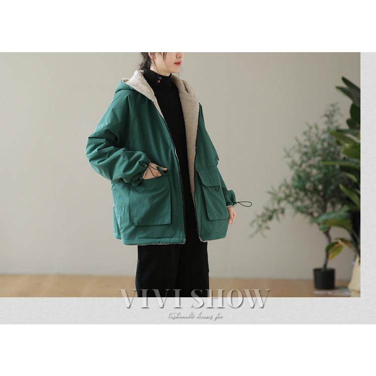 ボアコート 秋 冬 モッズコート ジャケット 裏ボア レディース 