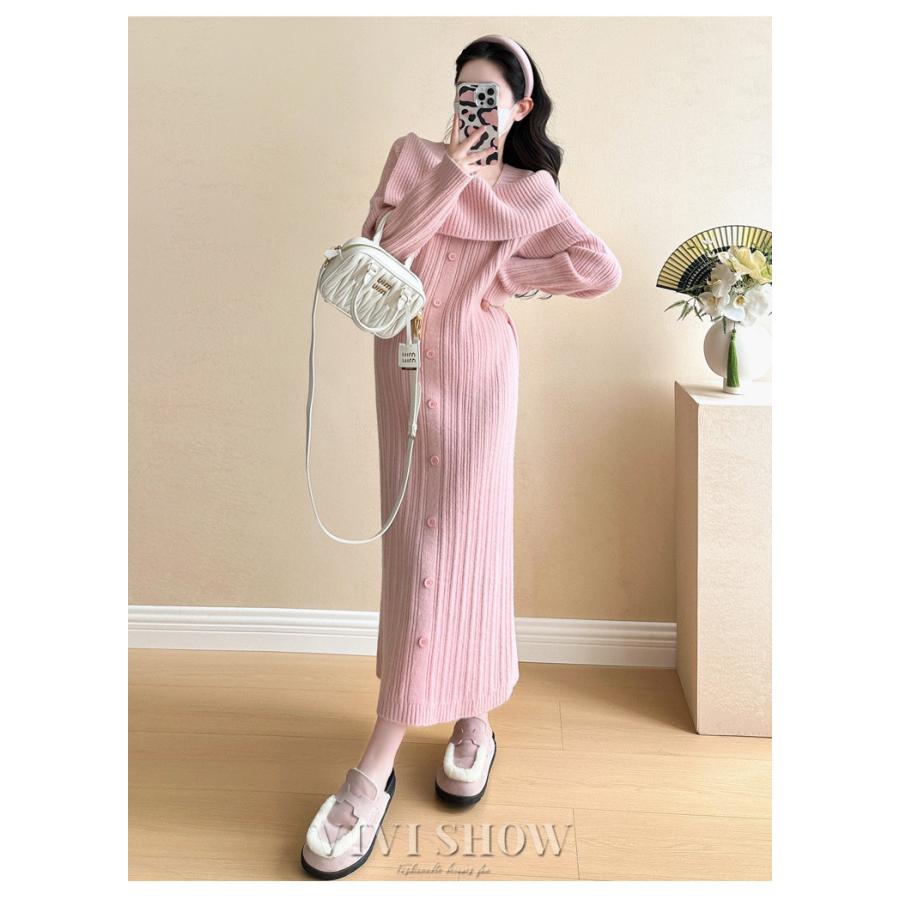 マタニティ 服 妊婦服 ワンピース おしゃれ フォーマル 長袖