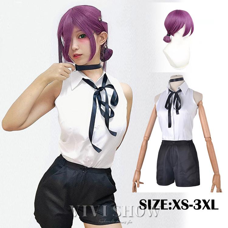 チェンソーマン Chainsaw Man 風 レゼ コスプレ衣装 ウィッグcosplay