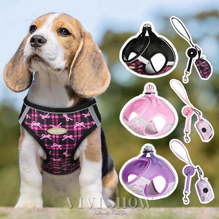 犬 ハーネス リードセット リード付き 痛くない 中型犬 小型犬 軽量