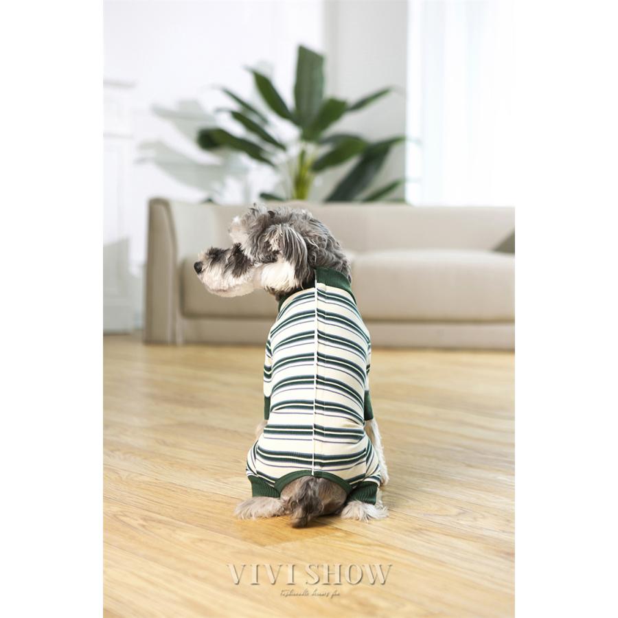 術後服 犬 ロンパース カバーオール 長袖 薄手 抜け毛対策 ペット
