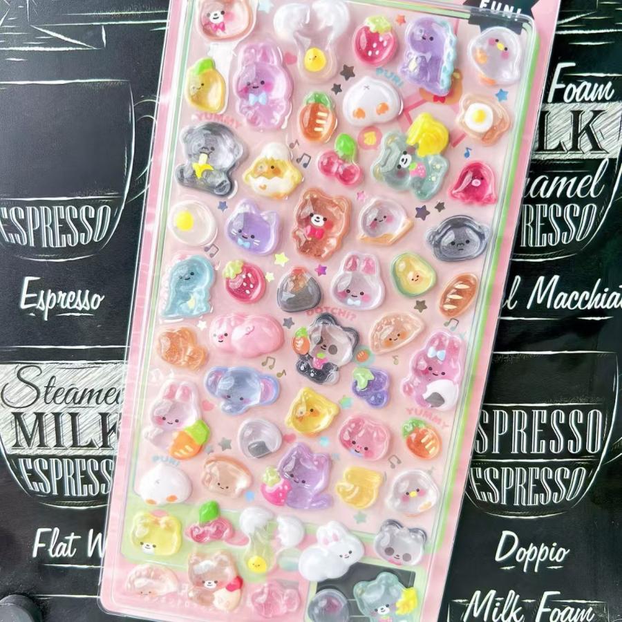 正規品★シール大量売りセット★ボンドロシール シール ドロップシール ぷくぷく 3Dシール かわいい ボンドロシール