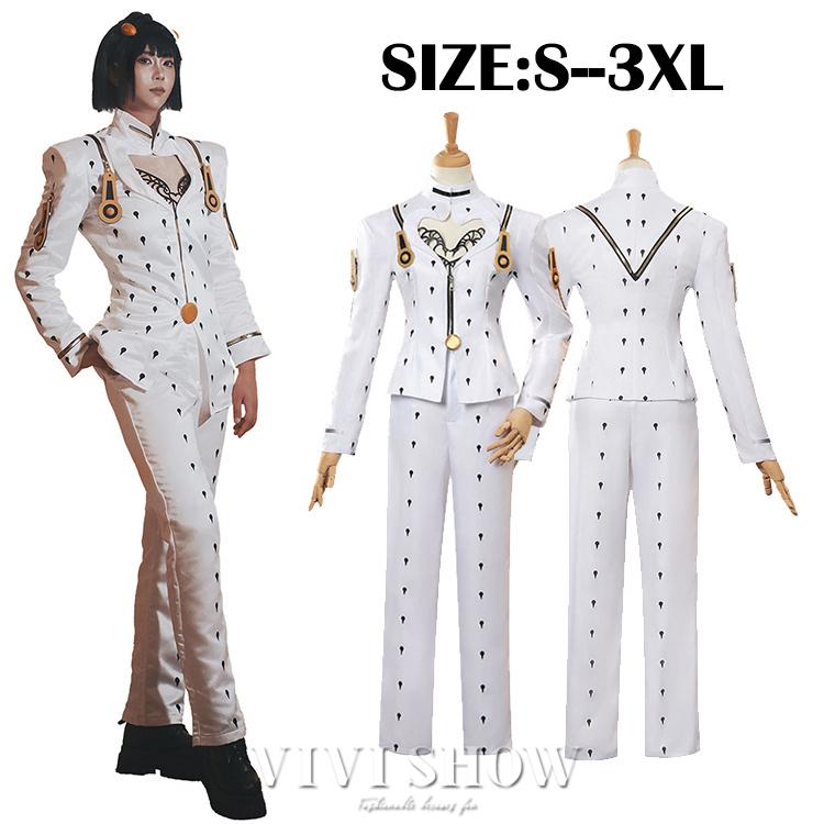 ジョジョの奇妙な冒険　ブチャラティ　スーツ　セットアップ　ネクタイ２本付き SNSで話題沸騰！『ジョルノ』、『ブチャラティ』モデルスーツ登場ッ