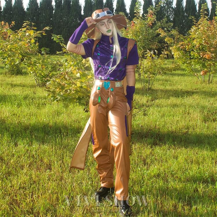 SBR ジョジョ 7部 ジャイロ・ツェペリ コスプレ衣装 Nakorara ジョジョの奇妙な冒険 ジャイロ・ツェペリ コスプレ フル