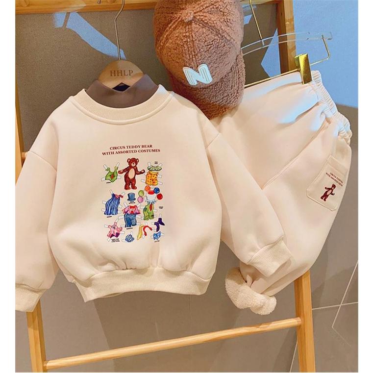 【美品22点】韓国子供服　まとめ売り　90 100 子供服 セットアップ キッズ 女の子 おしゃれ 長袖 秋冬 厚手 上下