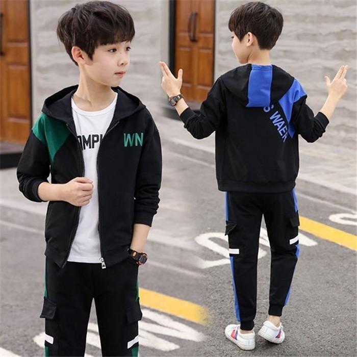 ジャージ キッズ 男子 上下 長袖 春秋 秋着 ジュニア 3点セット 子供服 セットアップ アウター 長ズボン トレーナー スポーツウェア 運動服 可愛い おしゃれ Kidsset172 Vivishow 通販 Yahoo ショッピング