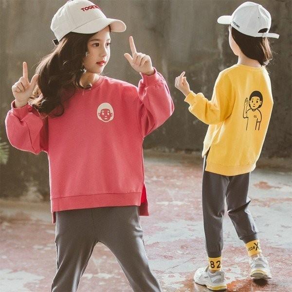 春　秋　子供服セット トップス14点 ボトムス22点 子供服 セットアップ 女の子 長袖 春秋 秋着 上下セット 韓国子供服