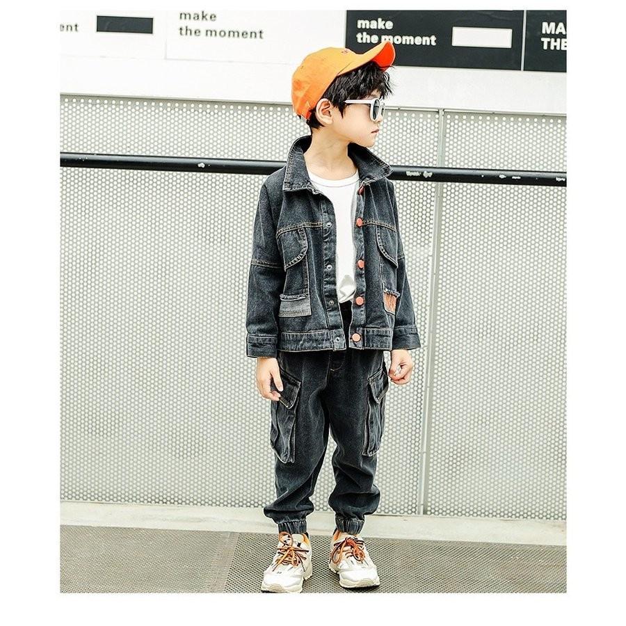 子供服 セットアップ キッズ おしゃれ 男の子 長袖 秋冬 上下セット