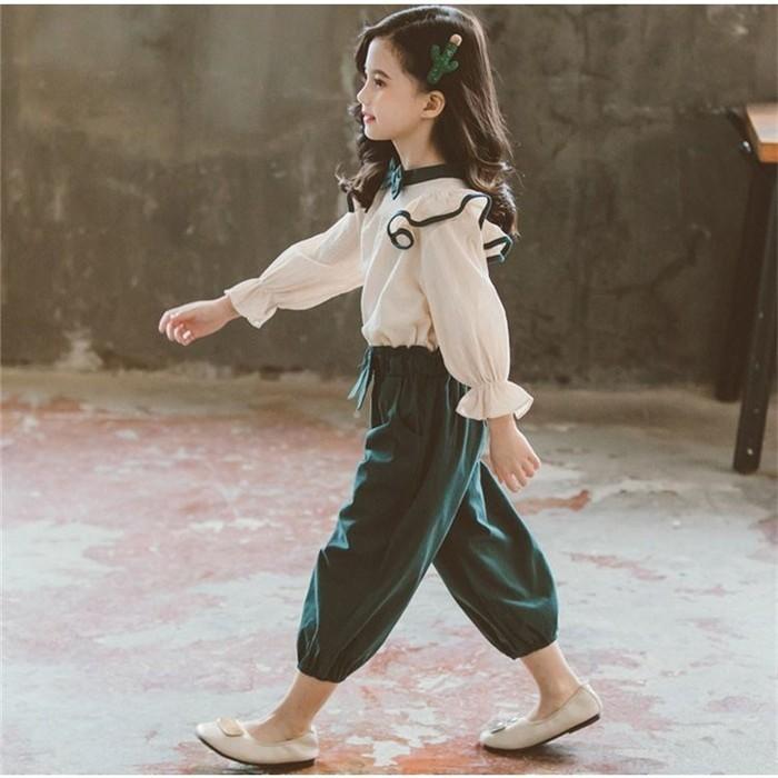 子供服 セットアップ 女の子 長袖 春秋 秋着 上下セット 韓国子供服