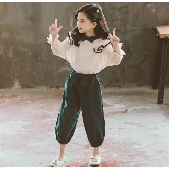 子供服 セットアップ 女の子 長袖 春秋 秋着 上下セット 韓国子供服  