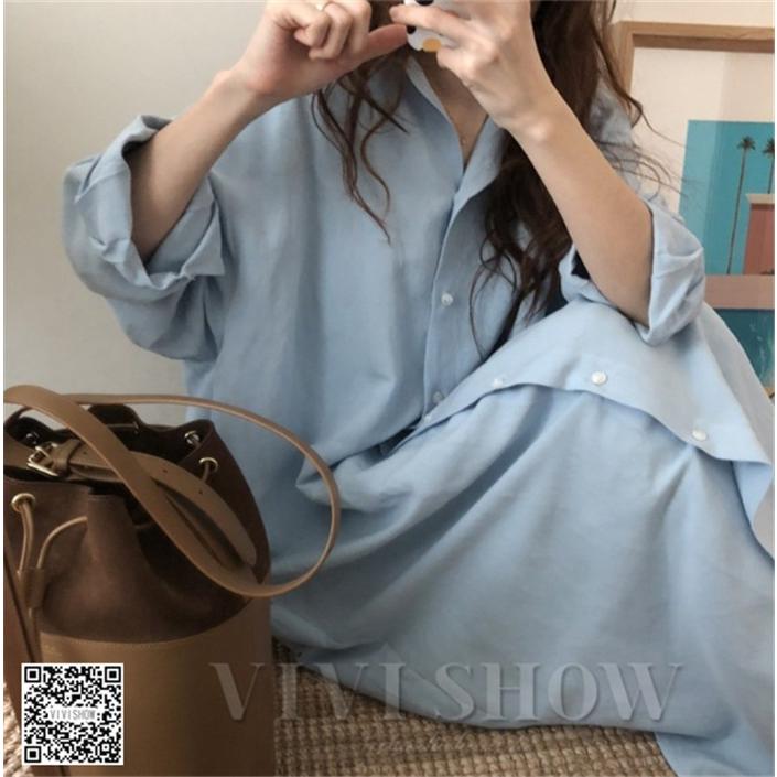 長袖 シャツワンピース レディース ロングシャツ ワンピース 羽織