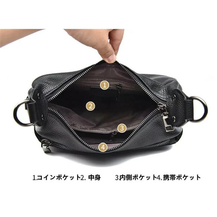 本革ショルダーバッグ 2way 斜めがけバッグレディーストートバッグ
