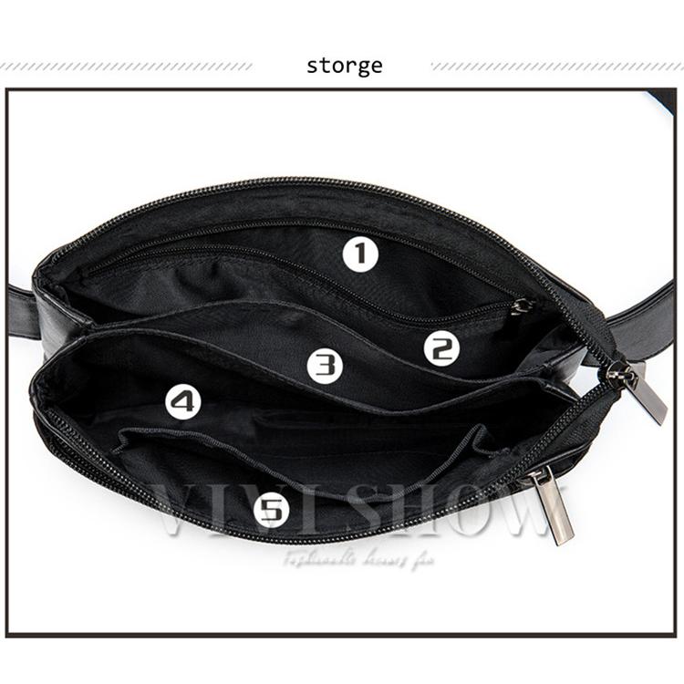ウエストバッグ ウエストポーチ ショルダーバッグ メンズ 本革 羊革