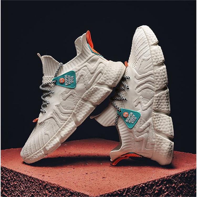 ランニングシューズ メンズ スニーカー アッパー ニット メンズ