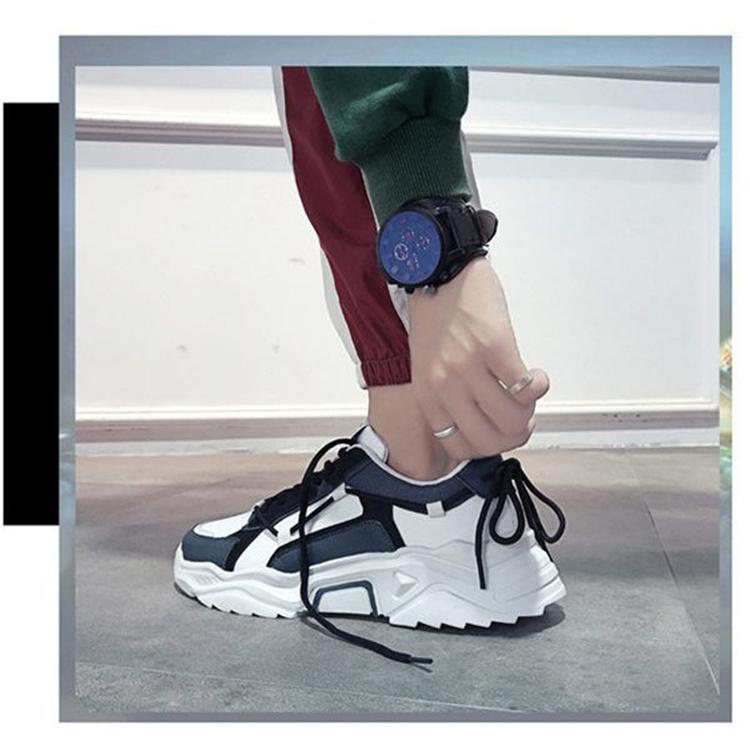 ランニングシューズ メンズ スニーカー 革靴 くつ 滑り止め 通気