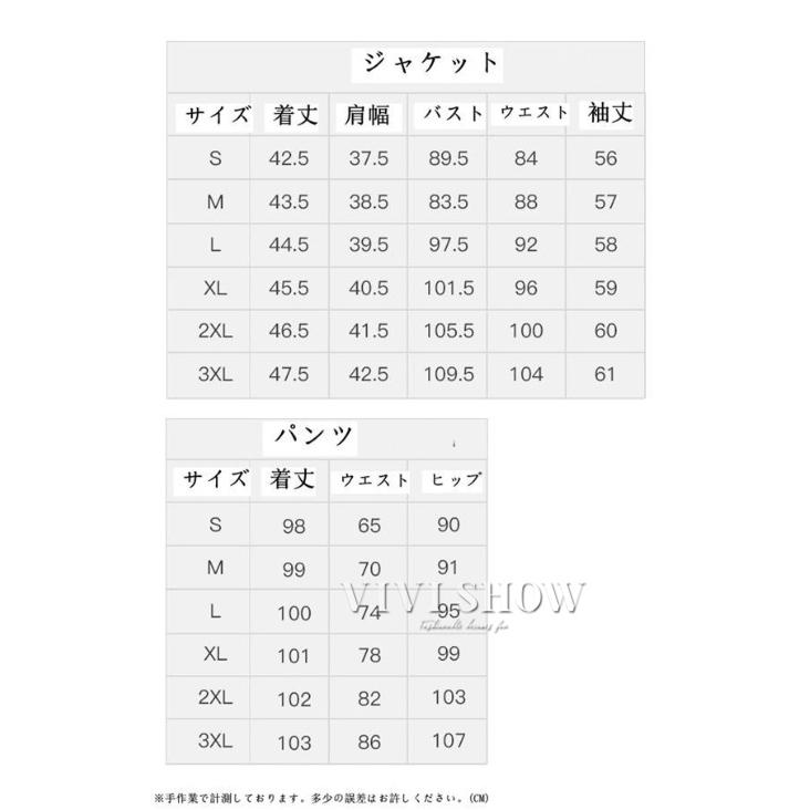 パンツスーツ レディース セットアップ 上下2点セット 長袖 ショート丈