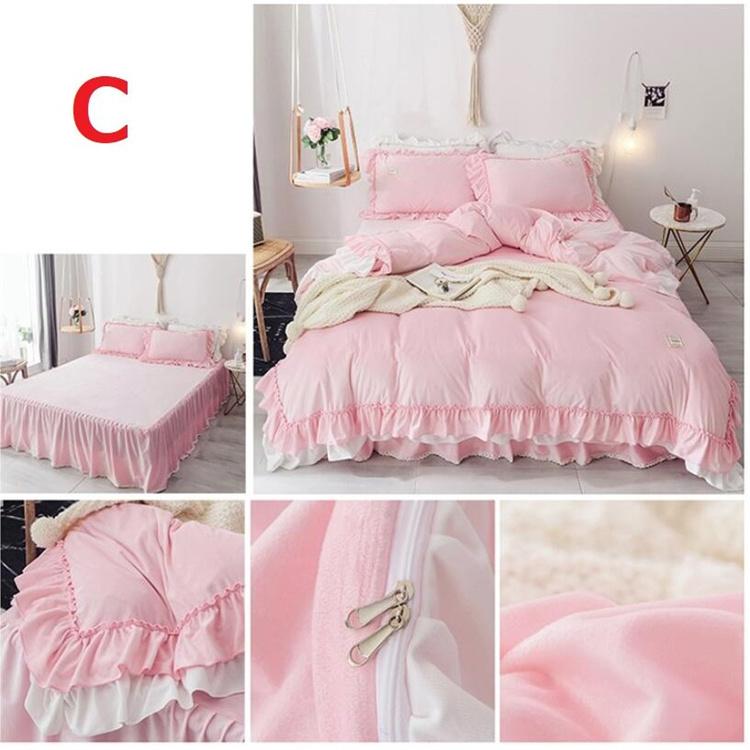 高級感デザイン 上品 男女兼用 4点セット セミダブル ふとんカバー