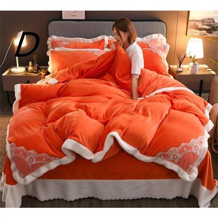 ベッド用品 プレゼント セミダブル 寝具カバーセット 北欧風 3点 4点